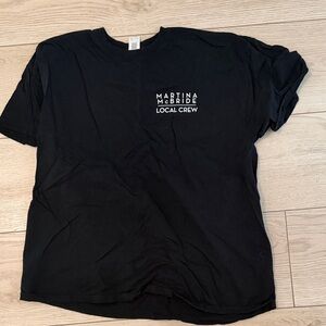 Gildan Black Martina McBride Local Crew T-Shirt
